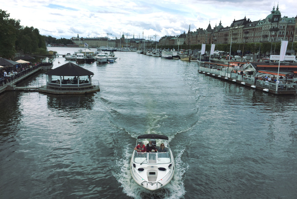 Veneilyä Tukholmassa
