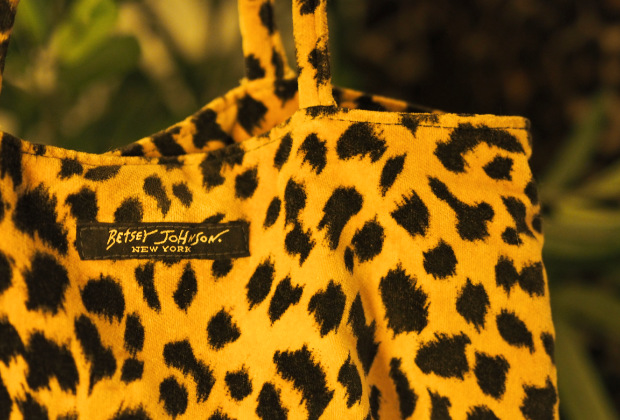 Leopard print bag
