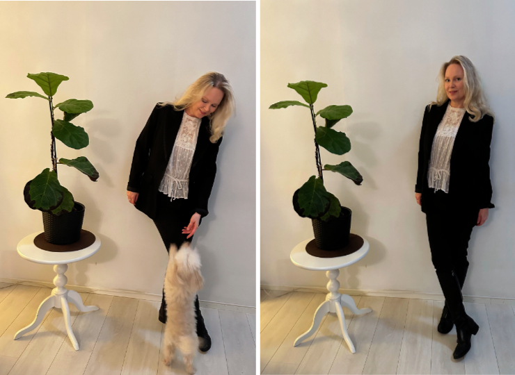 Muotiblogin asukuva. Boho-tyylinen paita asussa.